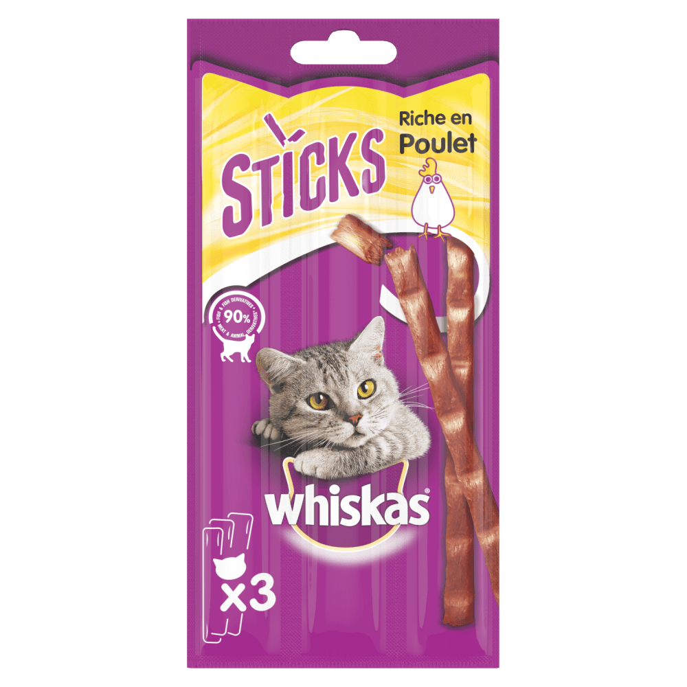 Sticks Au Poulet Friandises Pour Chat Adulte